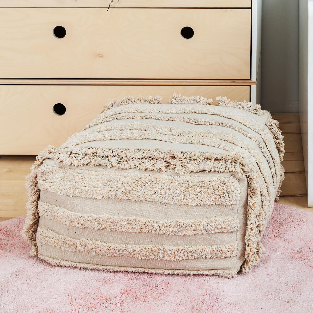 Pouf 54cm AIR Lorena Canals natural
