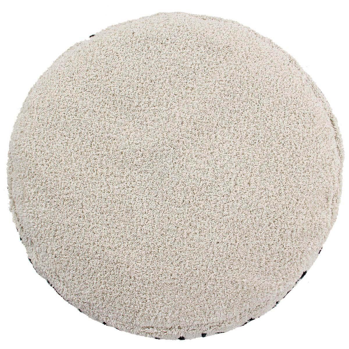 Pouf 70cm ABC Lorena Canals Natural-Black