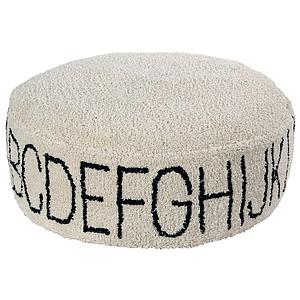 Pouf 70cm ABC Lorena Canals Natural-Black