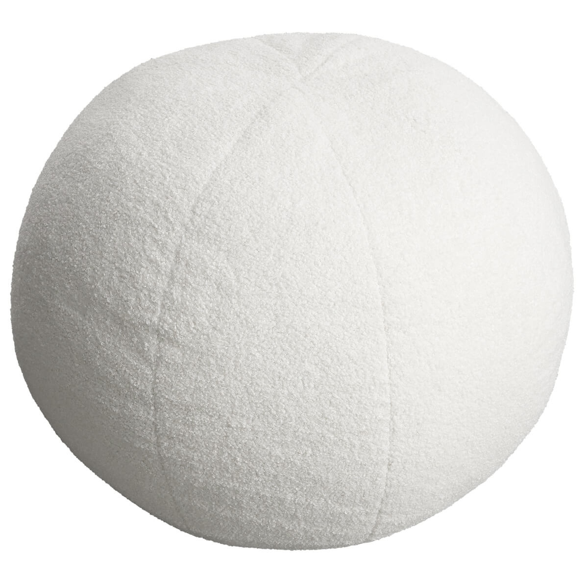 Pouf Boule Lifetime Teddy Cream