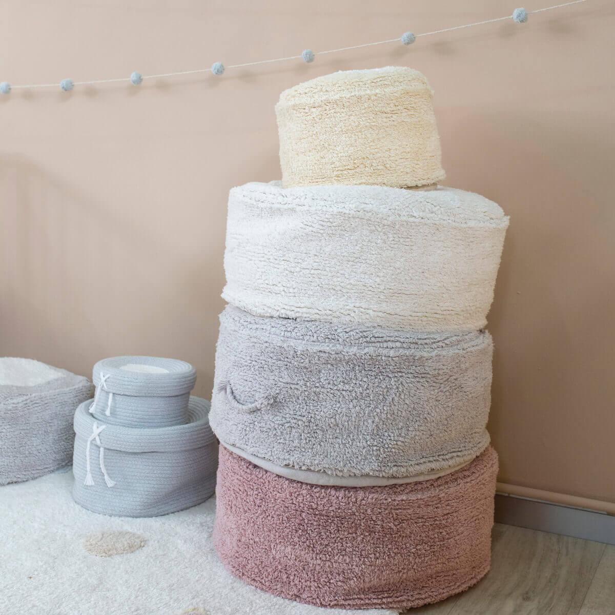 Pouf CHILL Lorena Canals Ivory