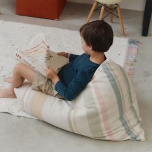 Pouf CLEO 55x85x55cm Lorena Canals multi stripe