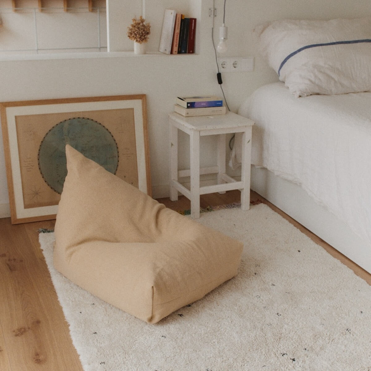Pouf CLEO Lorena Canals Light Honey