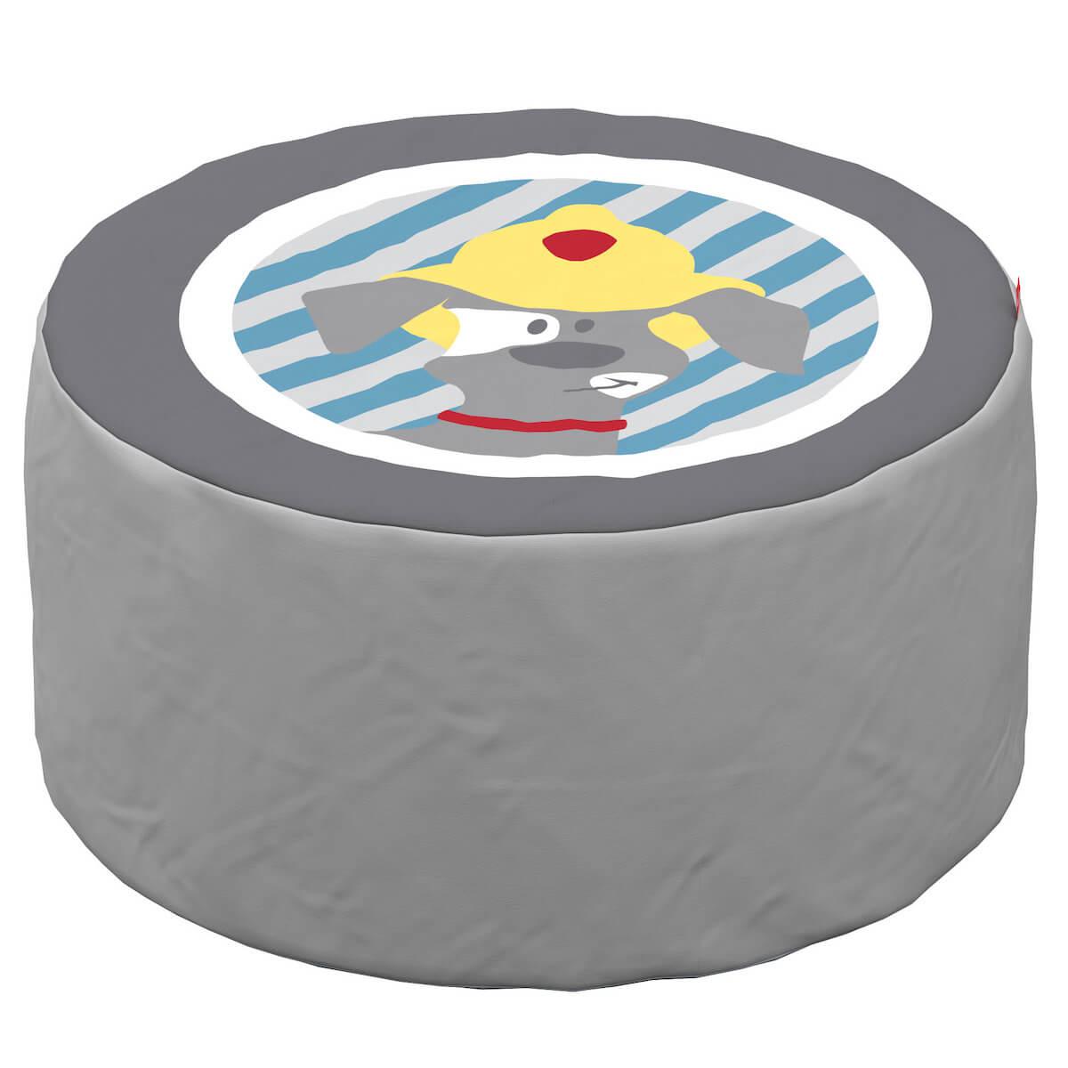 Pouf enfant 60cm PETITS HEROS Flexa 