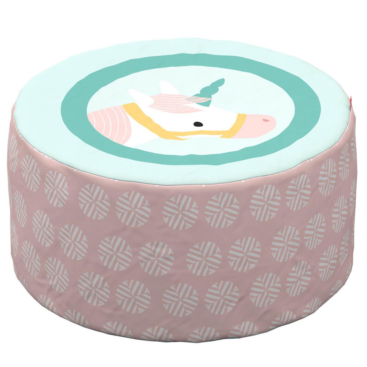 Pouf enfant 60cm PRINCESSE Flexa 