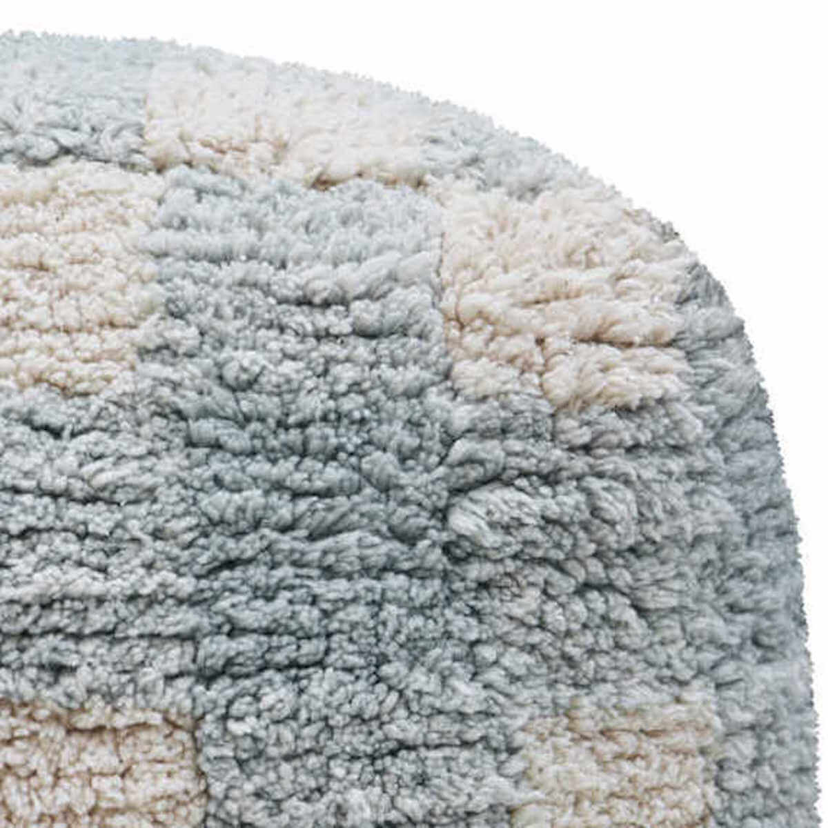 Pouf LITTLE CHEF Lorena Canals Vichy-Blue Sage