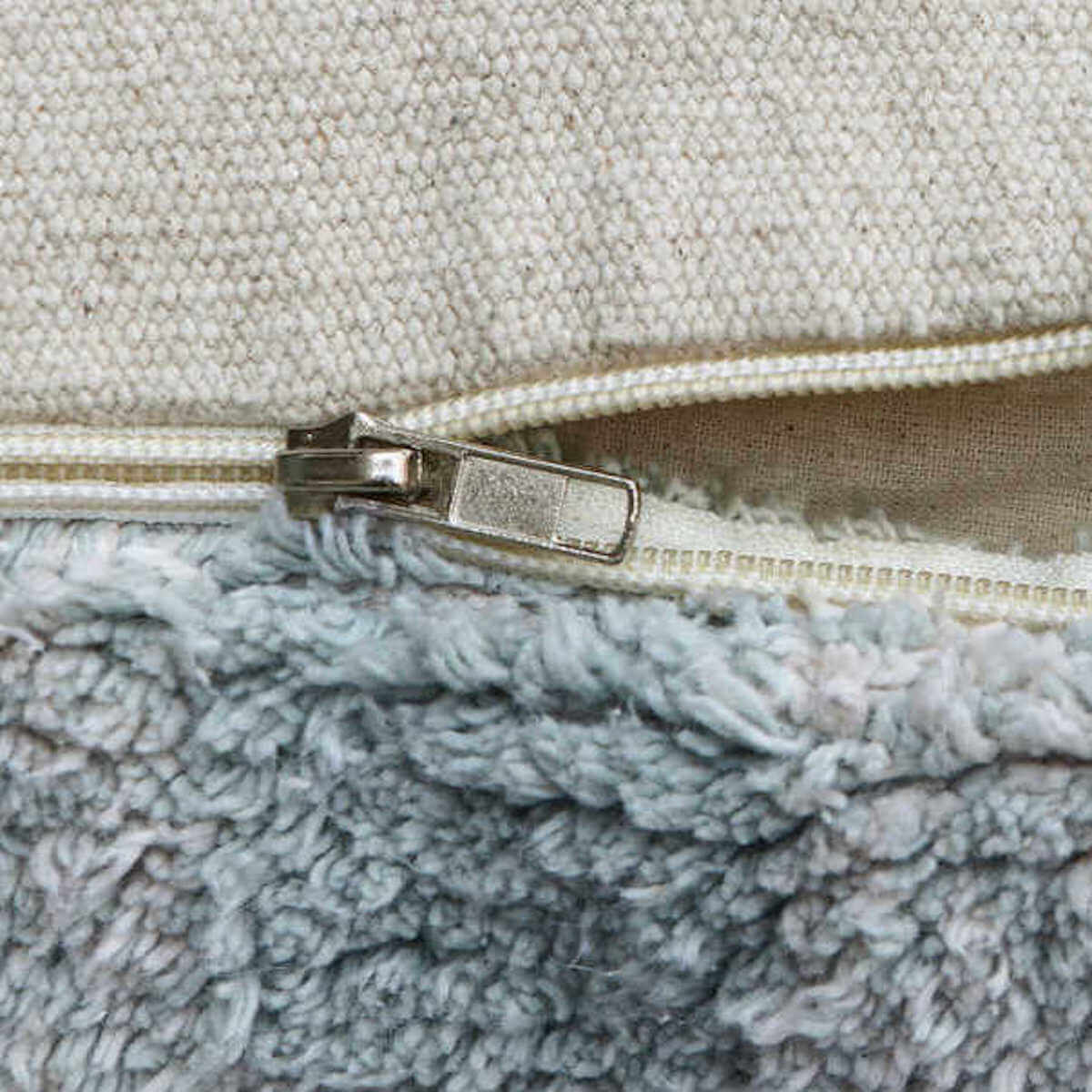 Pouf LITTLE CHEF Lorena Canals Vichy-Blue Sage