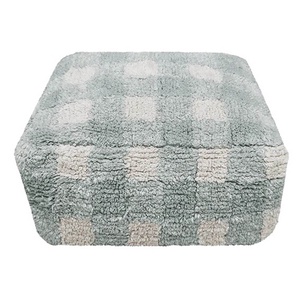 Pouf LITTLE CHEF Lorena Canals Vichy-Blue Sage