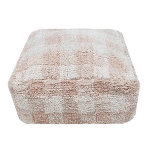 Pouf LITTLE CHEF Lorena Canals Vichy-Rose
