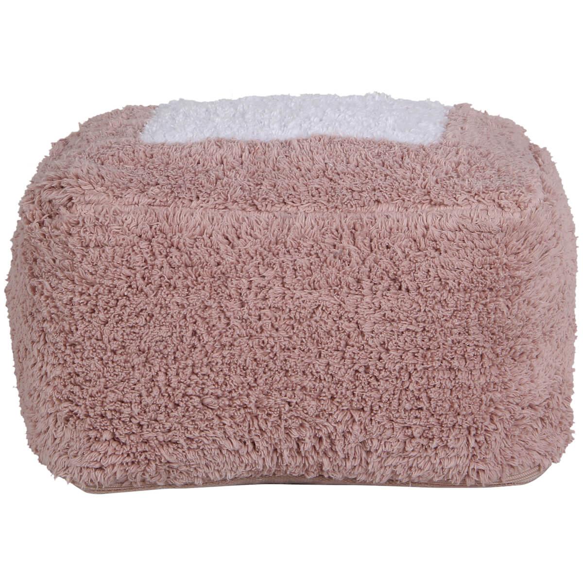 Pouf MARSHMALLOW SQUARE Lorena Canals Vintage Nude