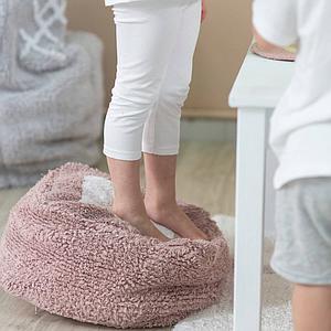 Pouf MARSHMALLOW SQUARE Lorena Canals Vintage Nude