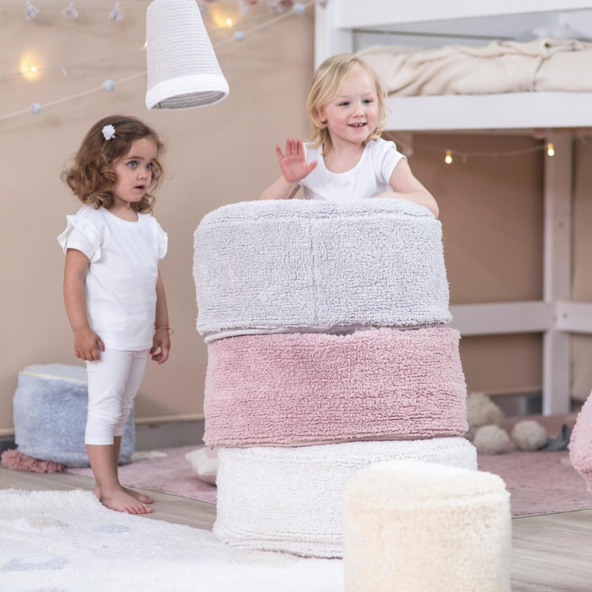 Pouf PEARL Lorena Canals Grey