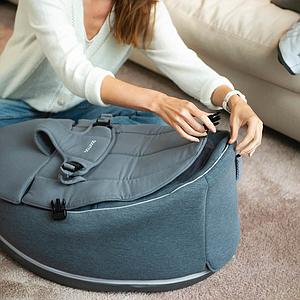 Pouf-relax SEAT'N SWING Doomoo anthracite