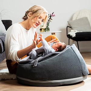 Pouf-relax SEAT'N SWING Doomoo anthracite