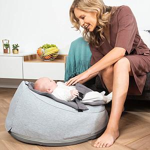 Pouf-relax SEAT'N SWING Doomoo gris