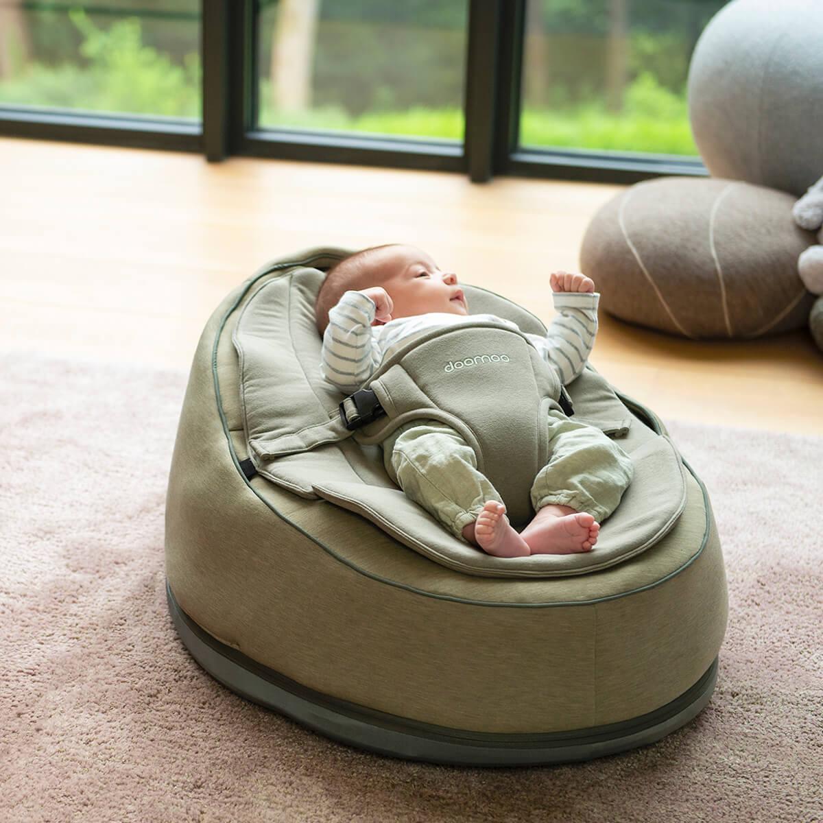 Pouf-relax SEAT'N SWING Doomoo kaki