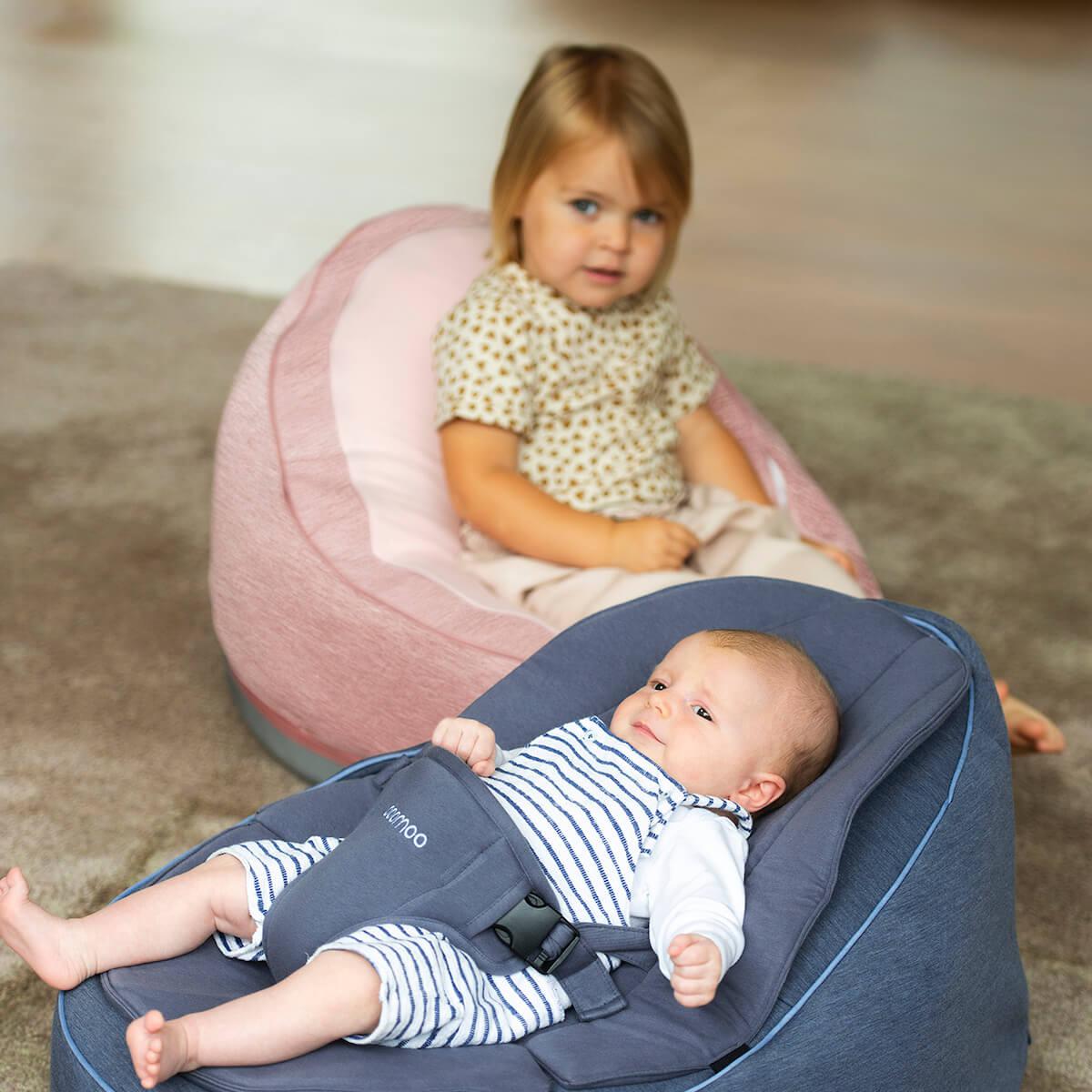 Pouf-relax SEAT'N SWING Doomoo pink