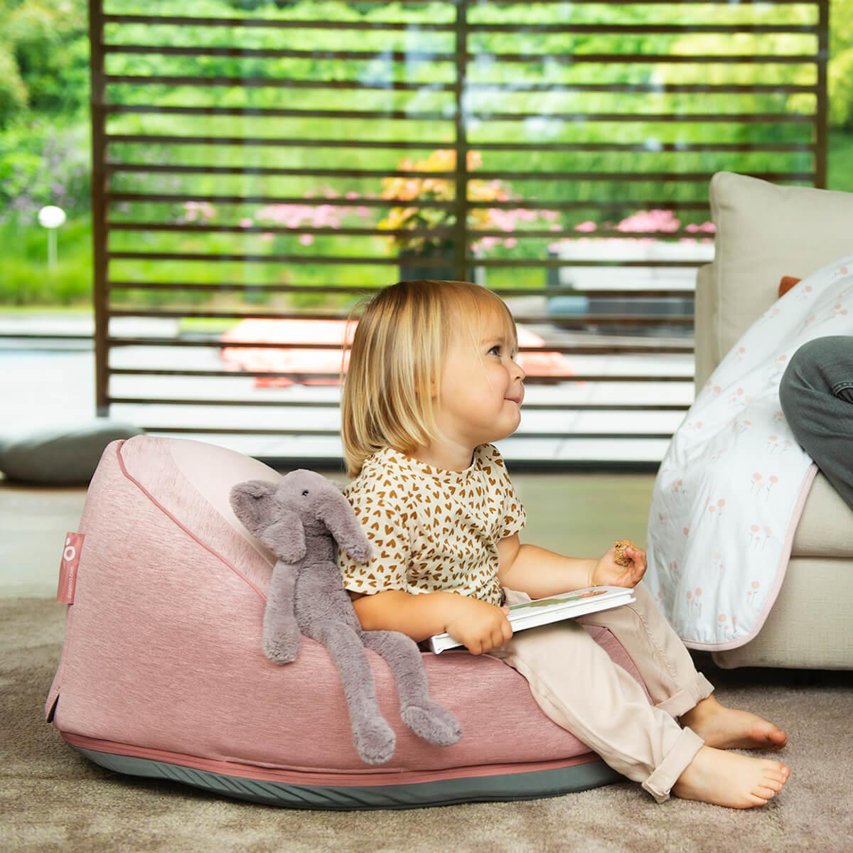 Pouf-relax SEAT'N SWING Doomoo pink