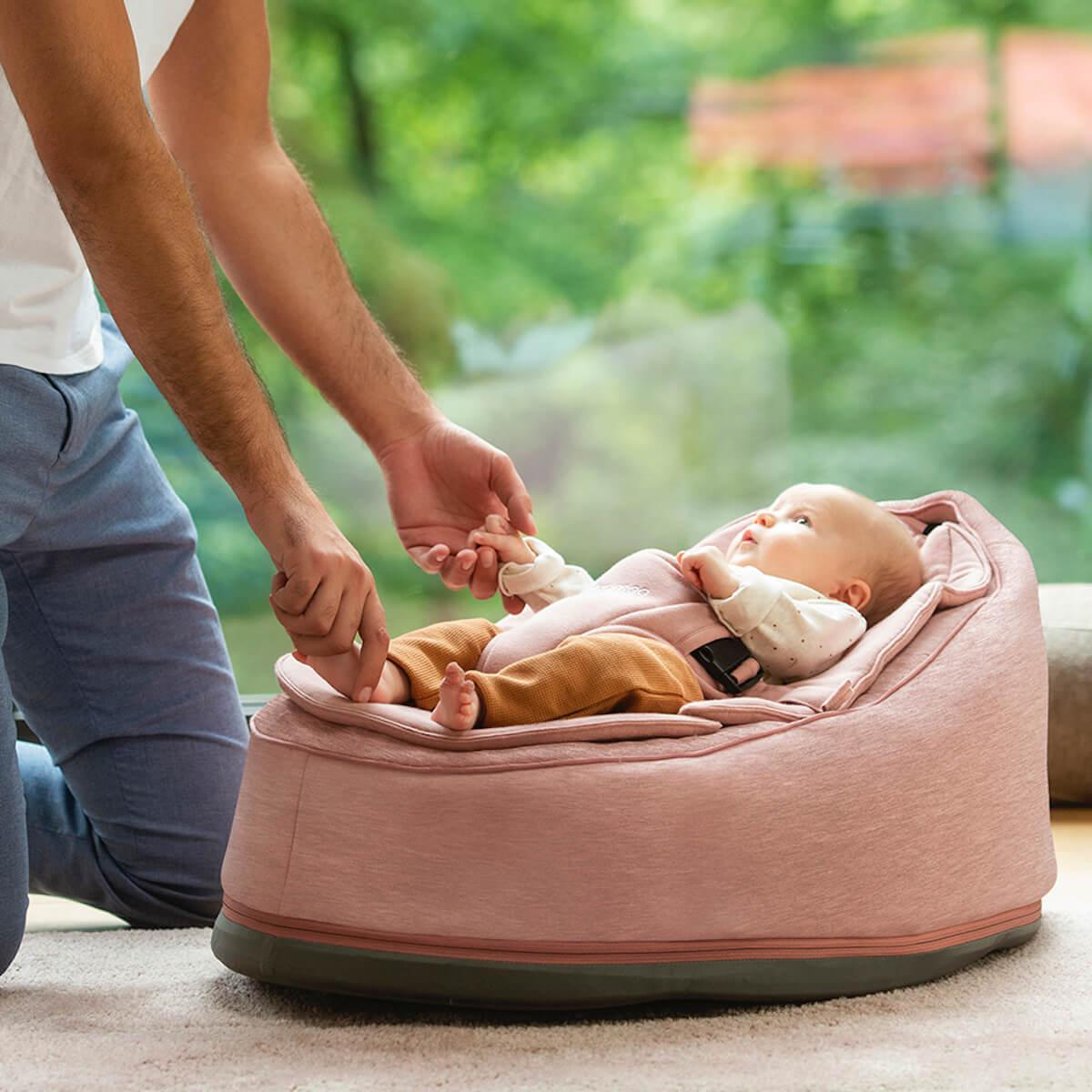 Pouf-relax SEAT'N SWING Doomoo pink