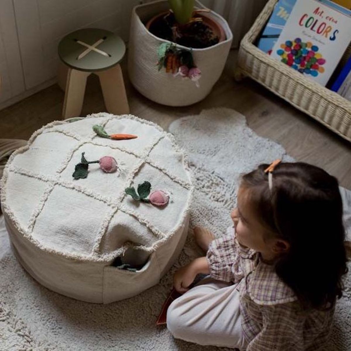 Pouf TIC-TAC-TOE Lorena Canals