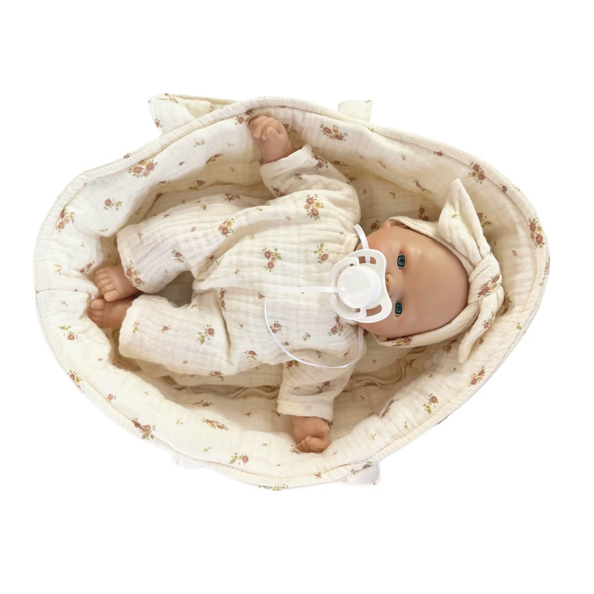 Poupée 26cm Nina BOBBLE flowers rose