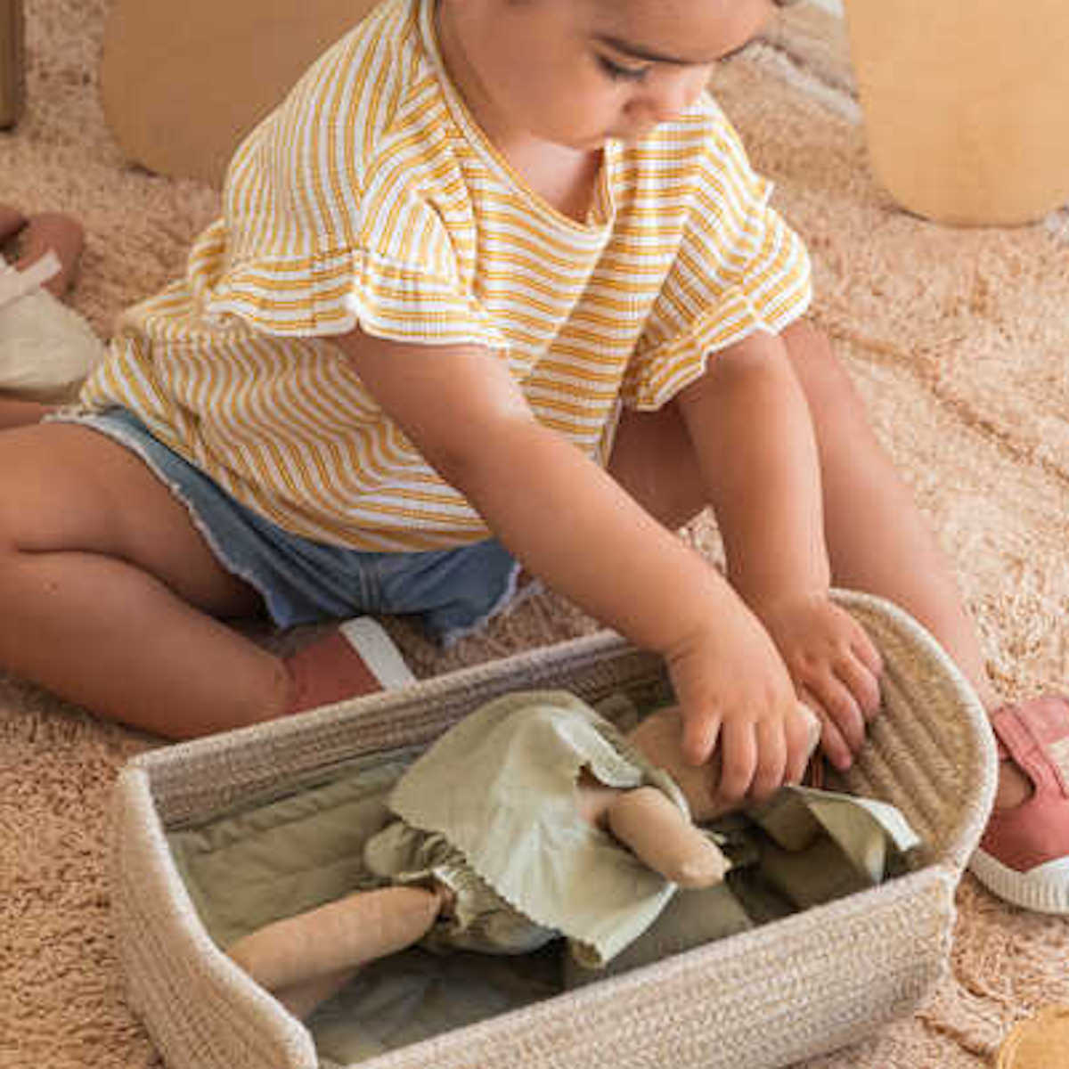 Poupée en tissu MINI LORENA Lorena Canals Sana