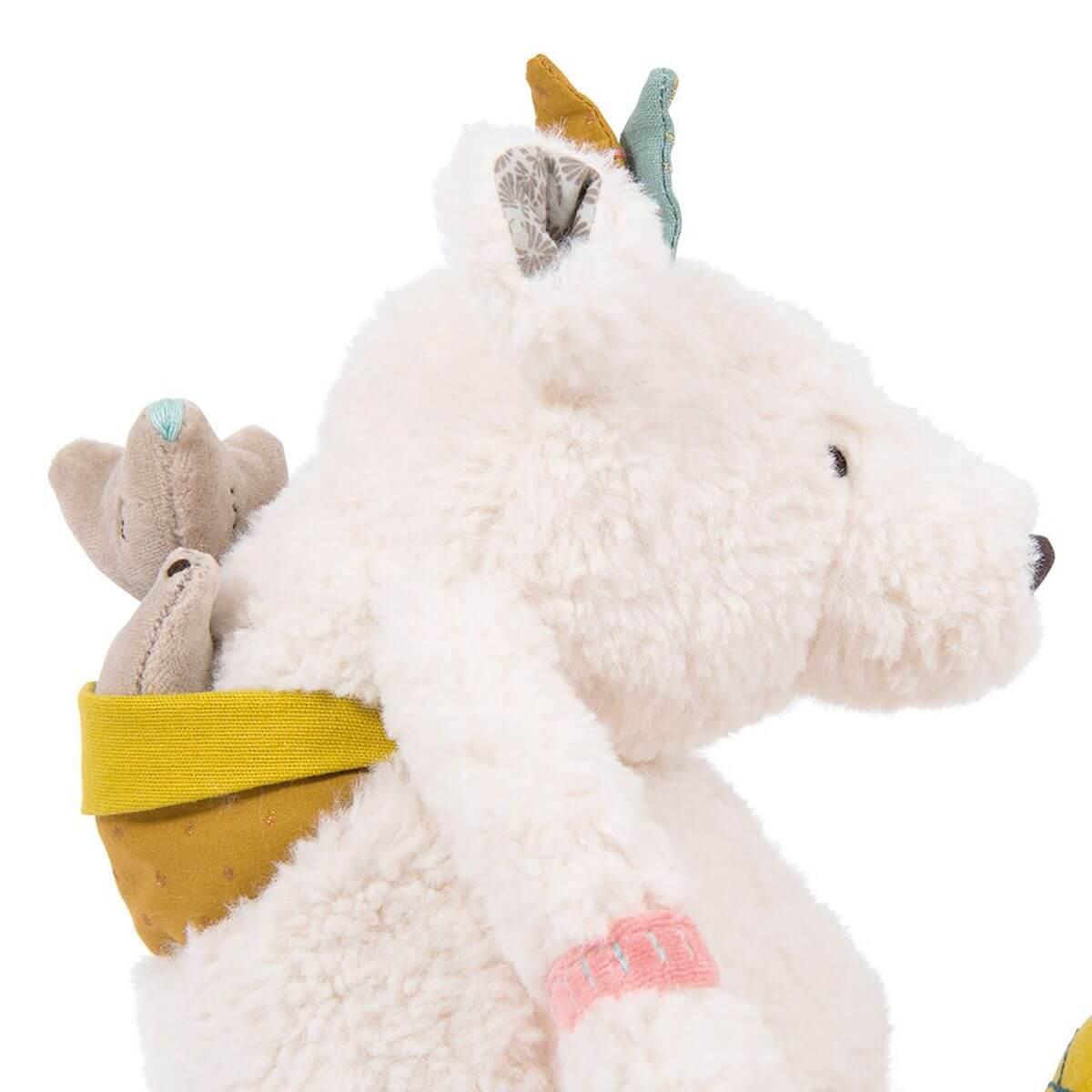 Poupée musicale ours POM LE VOYAGE D'OLGA Moulin Roty