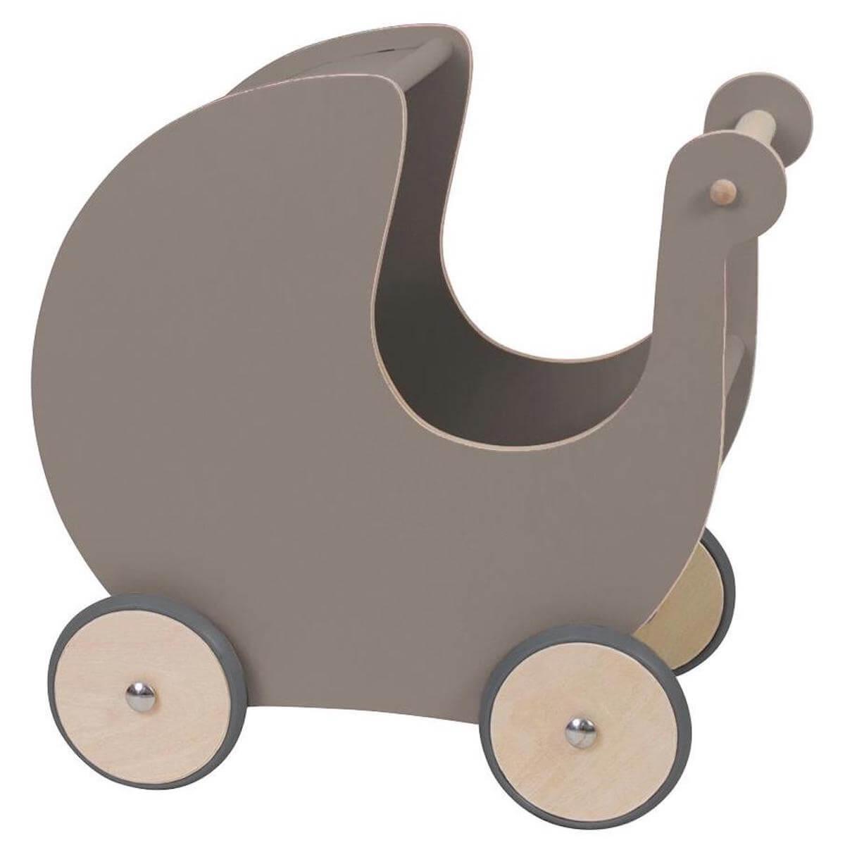 Pousette poupée Sebra gris warm