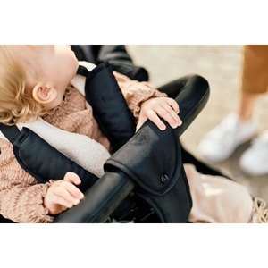 Poussette 3 places TRIPLET + housse de pluie + Sun canopies Childhome noir