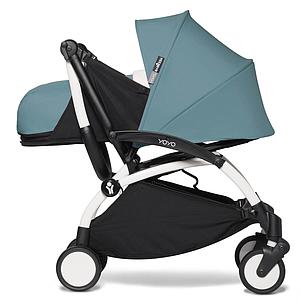 Poussette BABYZEN YOYO² 0+ blanc-aqua