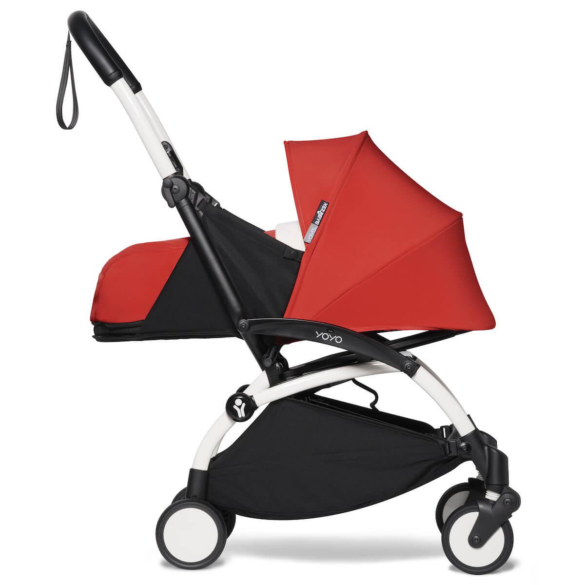 Poussette BABYZEN YOYO² 0+ blanc-rouge