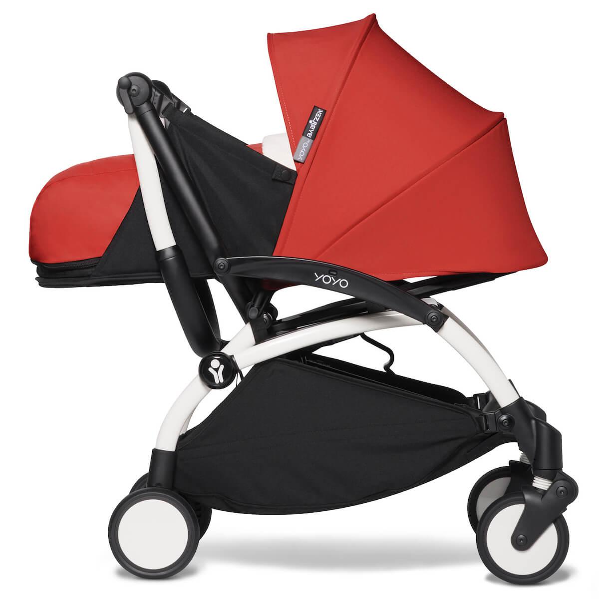 Poussette BABYZEN YOYO² 0+ blanc-rouge