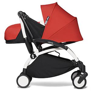 Poussette BABYZEN YOYO² 0+ blanc-rouge