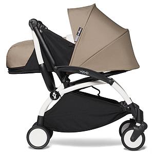Poussette BABYZEN YOYO² 0+ blanc-taupe