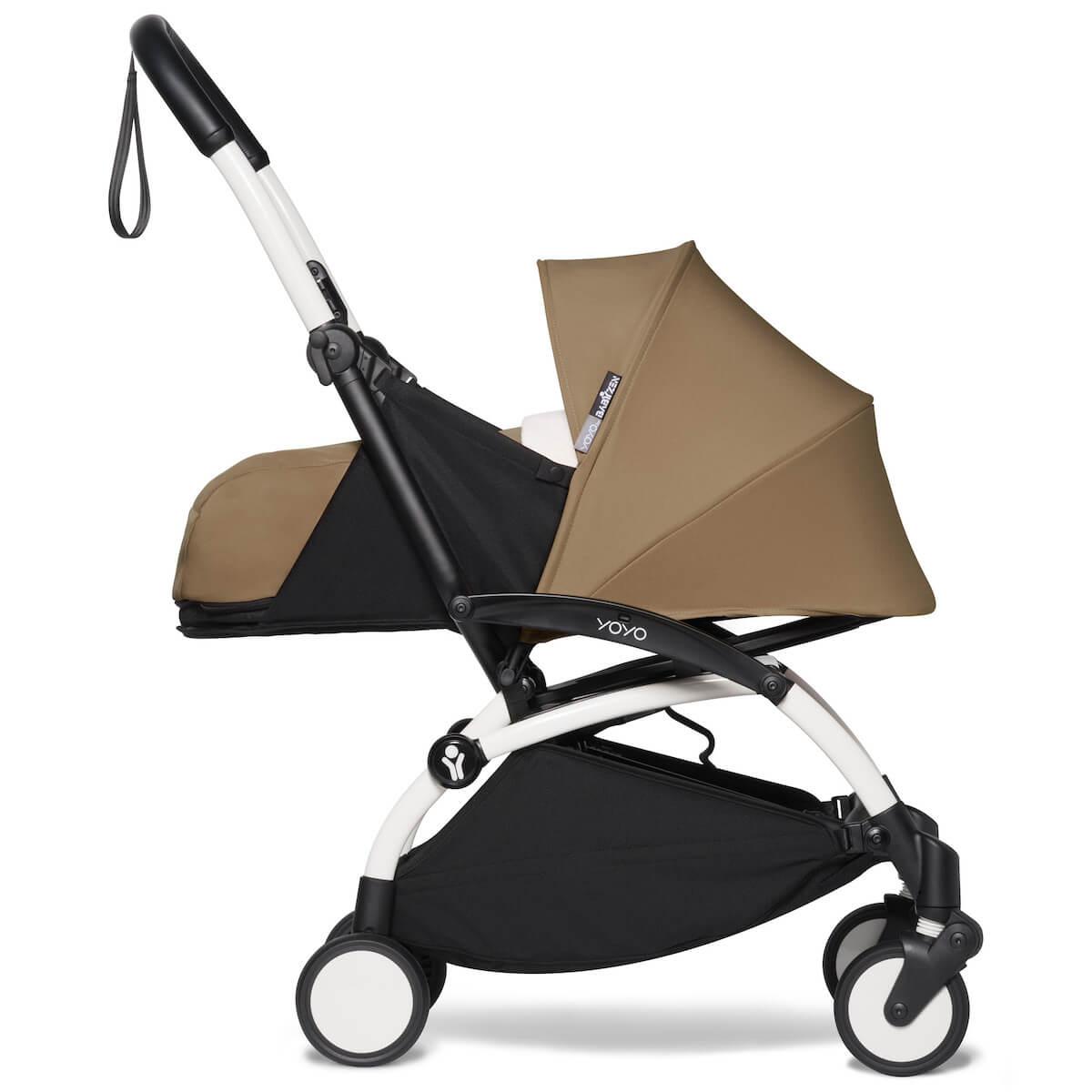 Poussette BABYZEN YOYO² 0+ blanc-toffee