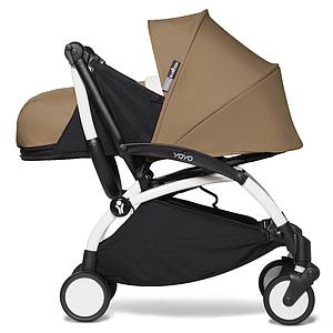 Poussette BABYZEN YOYO² 0+ blanc-toffee