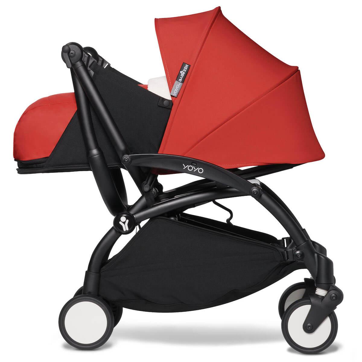 Poussette BABYZEN YOYO² 0+ noir-rouge
