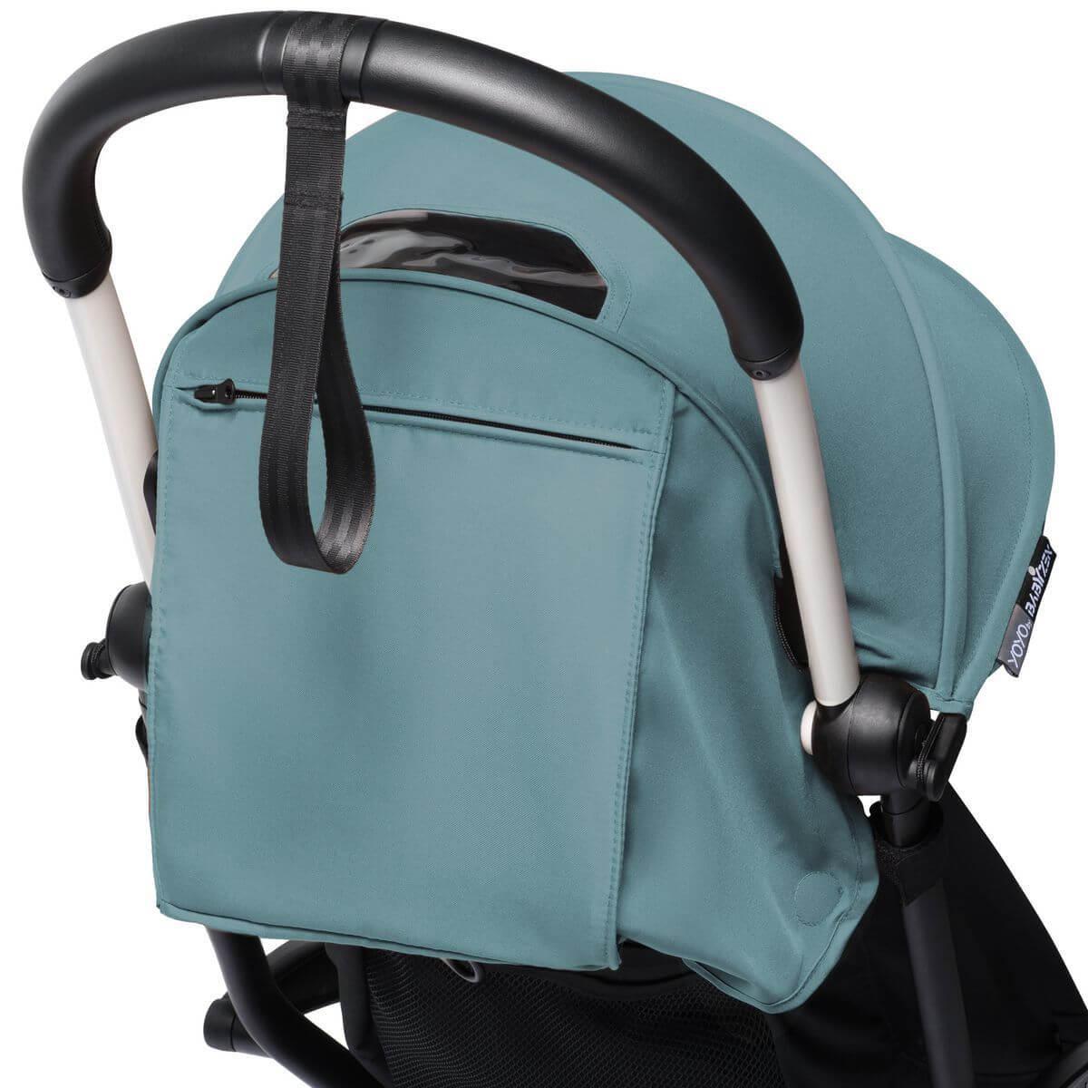 Poussette BABYZEN YOYO² complète 0+ et 6+ blanc-aqua