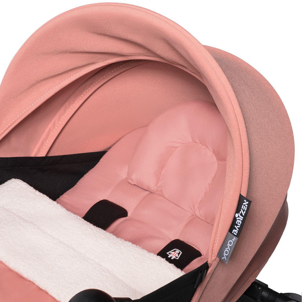 Poussette BABYZEN YOYO² complète 0+ et 6+ blanc-ginger