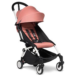 Poussette BABYZEN YOYO² complète 0+ et 6+ blanc-ginger