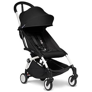 Poussette BABYZEN YOYO² complète 0+ et 6+ blanc-noir