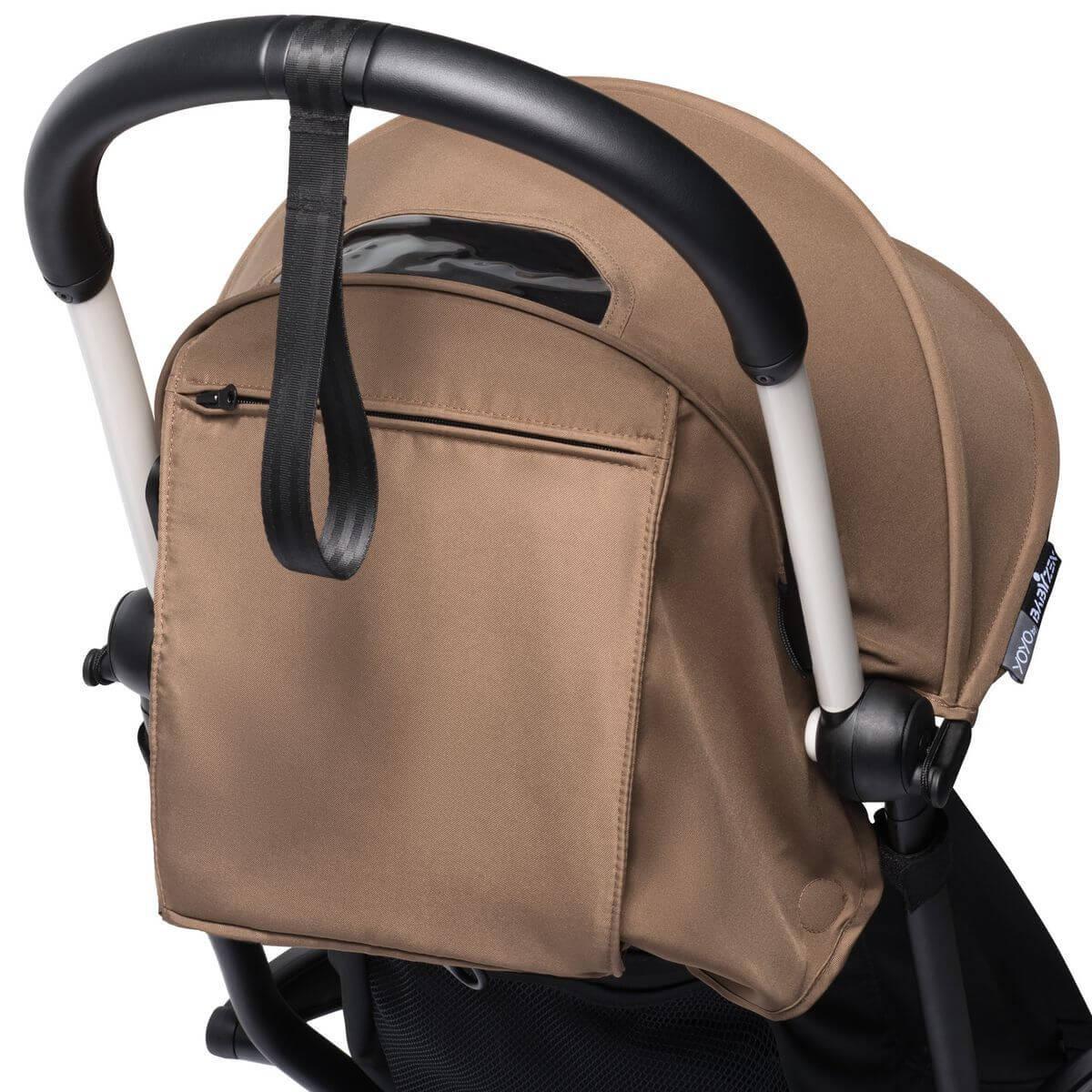 Poussette BABYZEN YOYO² complète 0+ et 6+ blanc-toffee