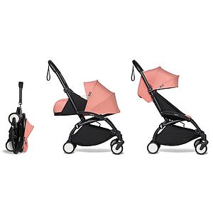 Poussette BABYZEN YOYO² complète 0+ et 6+ noir-ginger