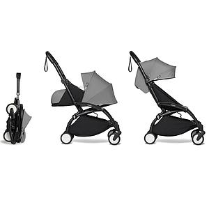 Poussette BABYZEN YOYO² complète 0+ et 6+ noir-gris