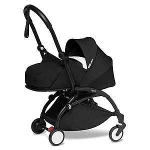Poussette BABYZEN YOYO² complète 0+ et 6+ noir-noir