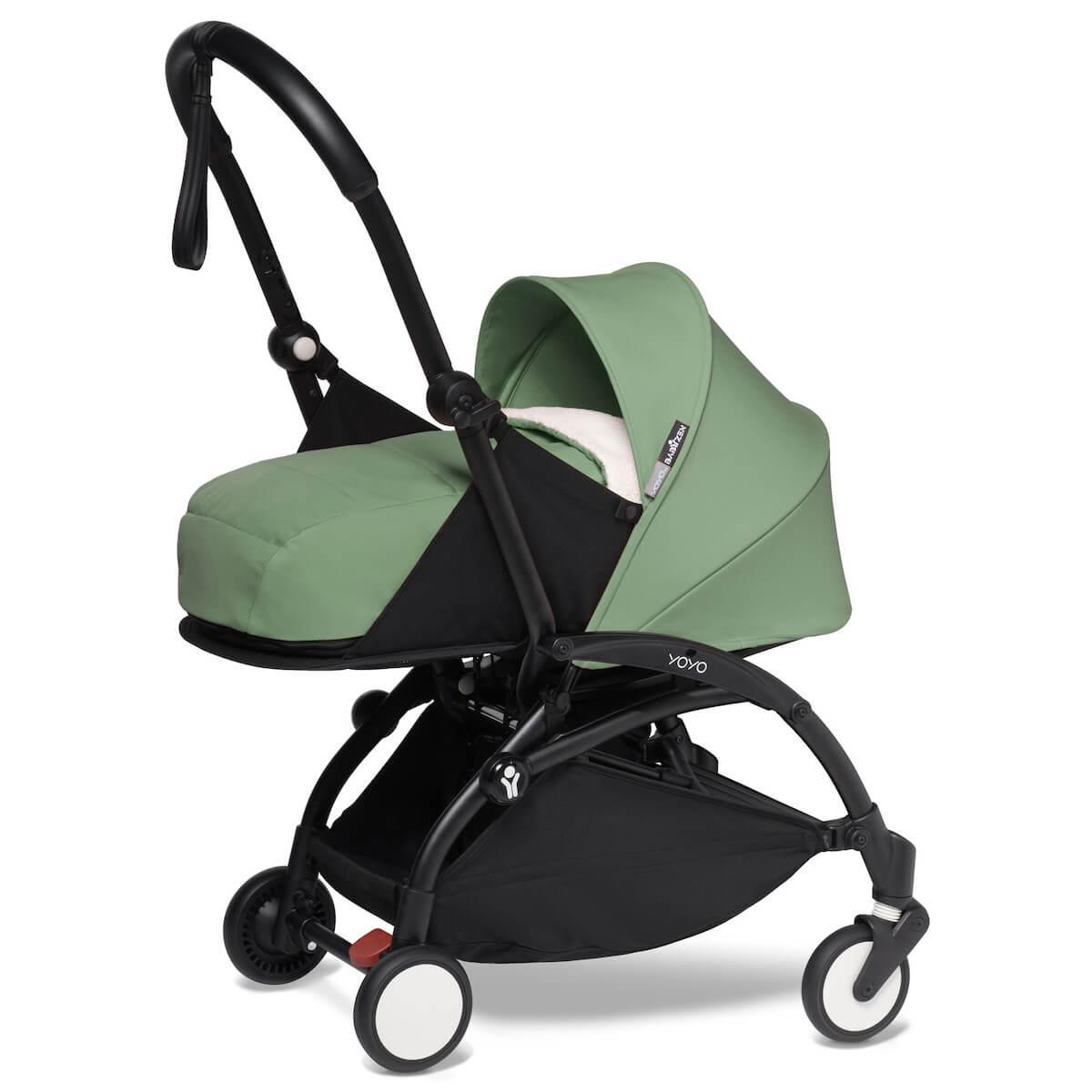 Poussette BABYZEN YOYO² complète 0+ et 6+ noir-peppermint