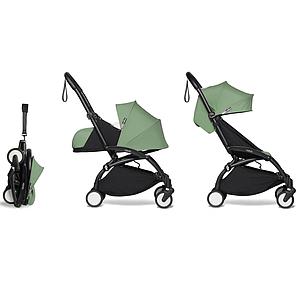 Poussette BABYZEN YOYO² complète 0+ et 6+ noir-peppermint