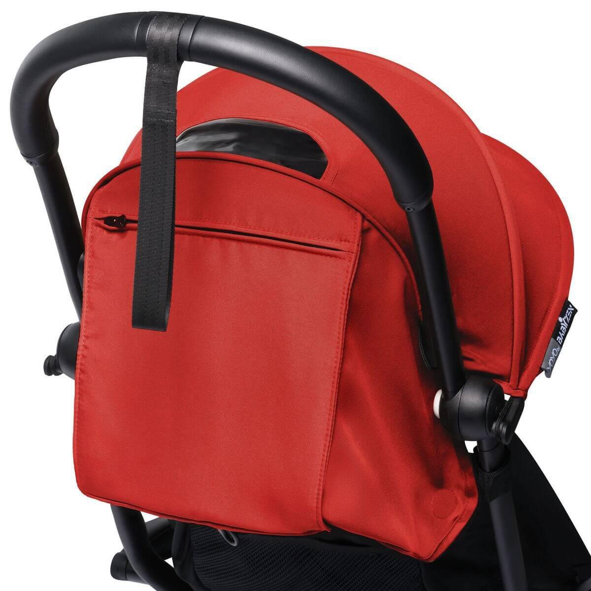 Poussette BABYZEN YOYO² complète 0+ et 6+ noir-rouge