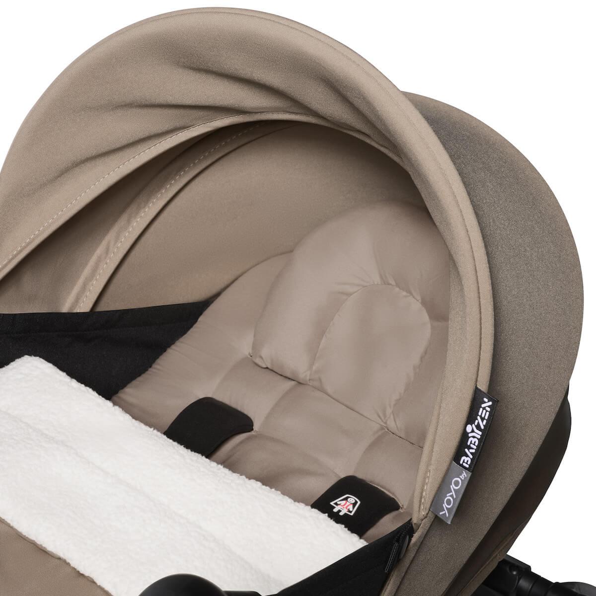 Poussette BABYZEN YOYO² complète 0+ et 6+ noir-taupe
