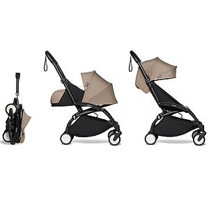 Poussette BABYZEN YOYO² complète 0+ et 6+ noir-taupe